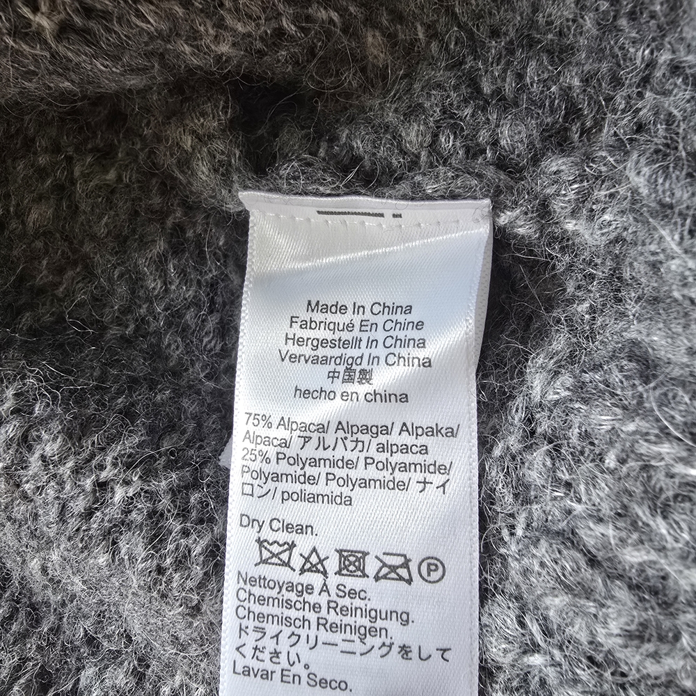 J. Crew Gray Cuffed Mockneck Sweater Size XXS - Picture 7 of 8